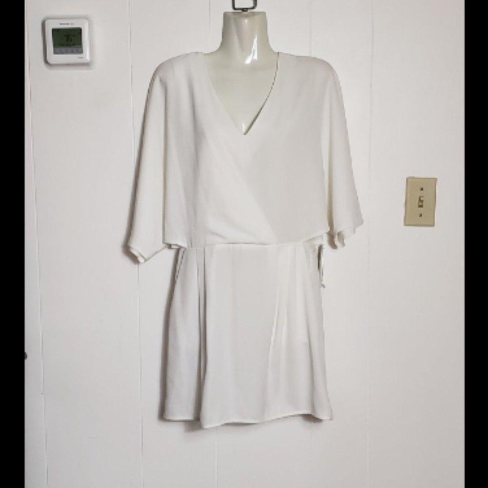 ELIZABETH CROSBY LA SIDE CUT-OUT DRESS